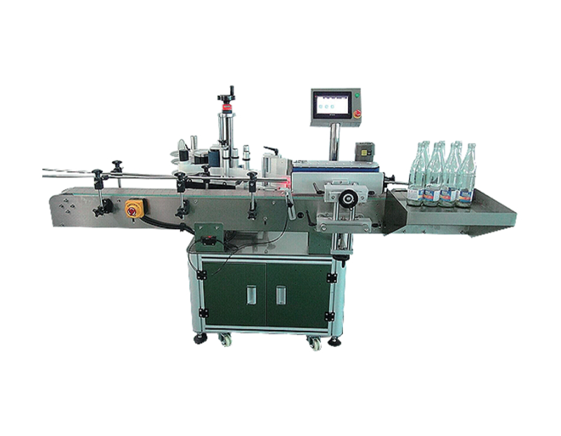 2---LB-21100 全自動搓滾式立式圓瓶貼標機